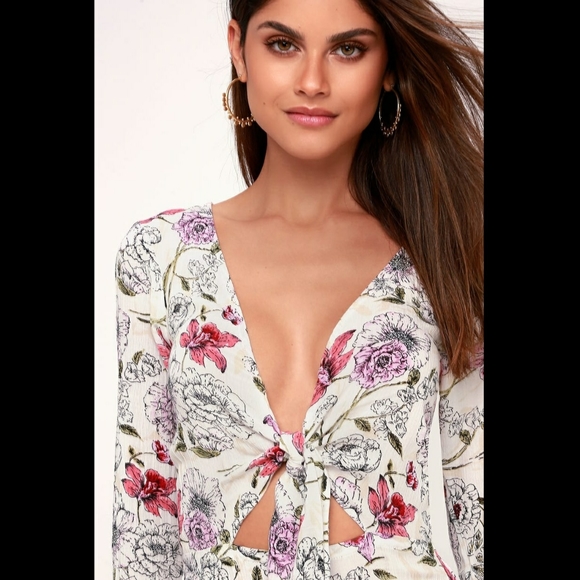 Billabong Forever Lust Maxi Dress Floral Small - Picture 3 of 9